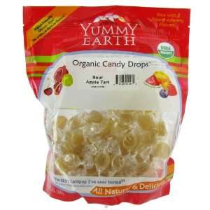 Yummy Earth Drops Organic Sour Apple Tart 13 Oz