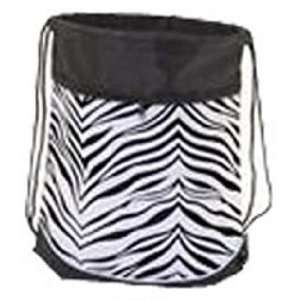  Custom Pizzazz Zebra Print Stringpacks / Sling Bags ZEBRA 