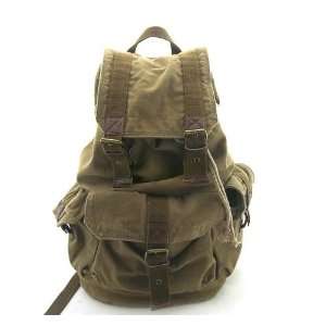Security Pro USA 2351K (Khaki) Cotton Canvas Backpack  