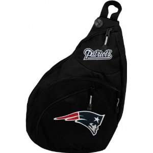  New England Patriots Black Slingshot Backpack Sports 
