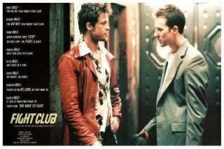 Fight Club   Poster   Rules (Size 33 x 24)