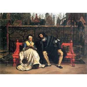  Faust and Marguerite in the garden by Tissot canvas art 