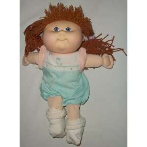  1992 Hasbro Cabbage Patch Kid Brown Hair Blue Eyes Bunny 