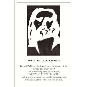  The Miraculous Visual Effect Prayer Card 