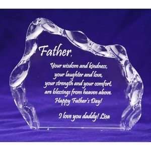  Fathers Day Iceberg Plaque Baby