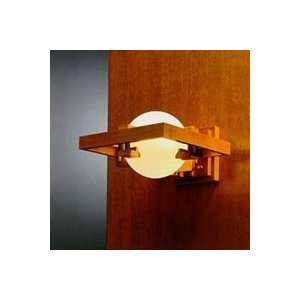  B2324   Robie 1 Wooden Wall Sconce