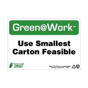 GW6 to 1043   Use Smallest Carton Feasible, 7 X 10, Recycled Plastic 