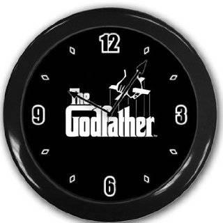 Godfather the Wall Clock Black Great Unique Gift Idea