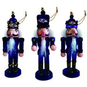  Carolina Panthers Nutcracker Ornaments (Set of 6) Sports 