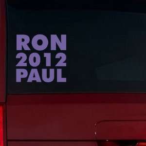  Ron Paul 2012 Window Decal (Lavender) Automotive