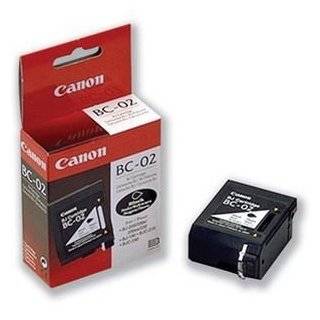 Canon BC 02 Black Canon Bubblejet Printer Ink Cartridge by Canon