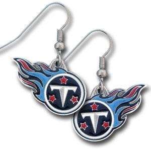  NFL Dangle Earrings   Tennessee Titans 
