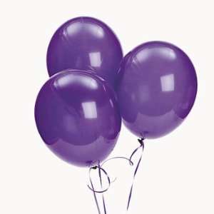  Purple Latex Balloon   Balloons & Streamers & Latex 