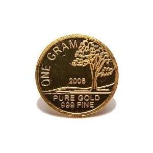  1 GRAM PURE .999 FINE GOLD BULLION COIN (2006) Everything 