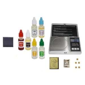   Acids, Touchstone, and Real Solid & Clad Silver & Gold Bullion Samples