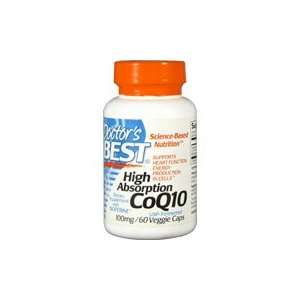  High Absorption CoQ10 100mg   Increases energy, 60 caps 