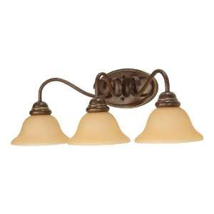  Nuvo 60/1035 Castillo 3 Light Bathroom Lights in Sonoma 