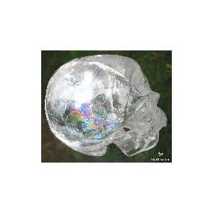   RAINBOWS 5.2 Quartz Rock Skull Super Realistic