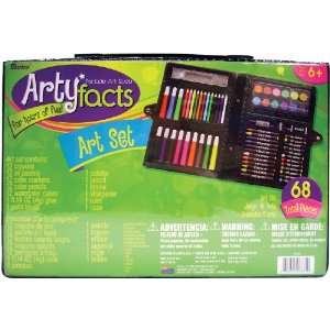   Portable Art Studio Kit 68 Pieces (110322) Arts, Crafts & Sewing