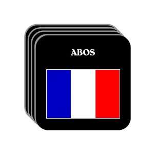  France   ABOS Set of 4 Mini Mousepad Coasters 