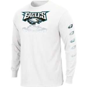  Philadelphia Eagles Dual Threat Long Sleeve T Shirt Small 