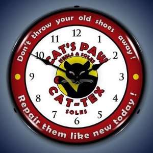  Cats Paws Heels And Soles Lighted Wall Clock