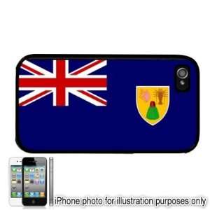  Turks and Caicos Islands Flag Apple iPhone 4 4S Case Cover 