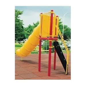    Kidstuff Playsystems 30805 Tube Slide 5 ft. High Toys & Games