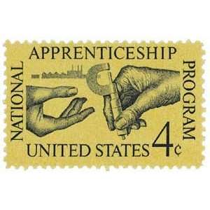  #1201   1962 4c Apprenticeship Act Postage Stamp Numbered 