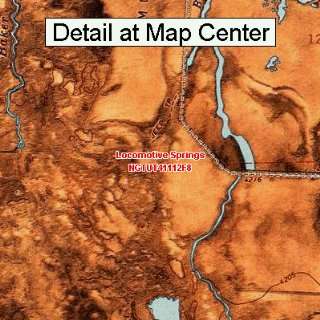   Map   Locomotive Springs, Utah (Folded/Waterproof)