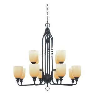 Savoy House 1 6752 12 05 Oiled Copper Sepia Transitional 12 Light Up 