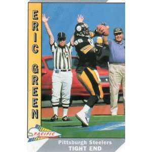  1991 Pacific, #422, ERIC GREEN, Tight End, 86, Pittsburgh 