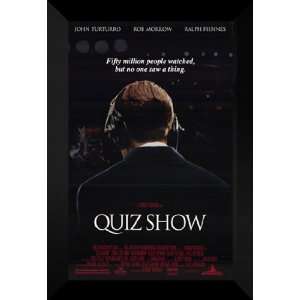  Quiz Show 27x40 FRAMED Movie Poster   Style B   1994