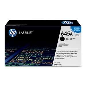   645A Black Toner Cartridge Black Laser 13000 Page 1 Each Electronics