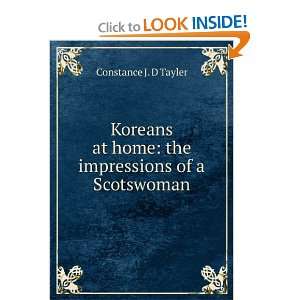  Koreans at home the impressions of a Scotswoman 