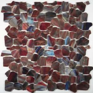   Fractured Glass Collection Glossy Glass Tile   13654