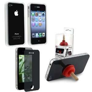  New Combo iPlunge Apple® iPhone® iPod® Stand + Clear 