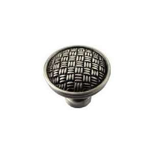 25SatSLV Rattan Knob 