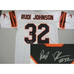  Signed Rudi Johnson Jersey   Prostyle