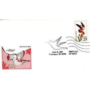  Hummingbird Artmaster First Day Of Issue Stamps Env 