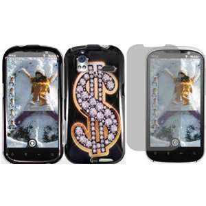  Dollar Hard Case Cover+LCD Screen Protector for HTC Amaze 4G Cell 