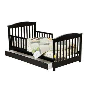 Dream On Me Mission Collection Style Toddler Bed with Storage Drawer 