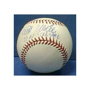 Willie Montanez Autographed Baseball