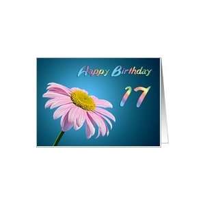    Beautiful Pink Daisy card for a 17 year old Card Toys & Games