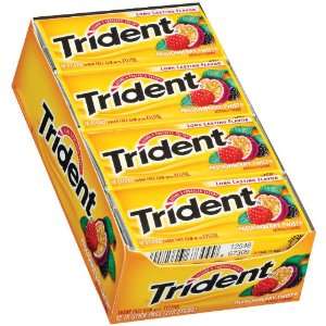 Trident Passionberry Twist, 18 Count Package (pack of 12)  