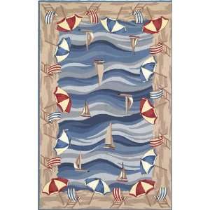   On the Beach Multi 1809 36 X 56 Area Rug