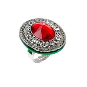  Fashion Designer Ring with Red Color Gemstone Everything 