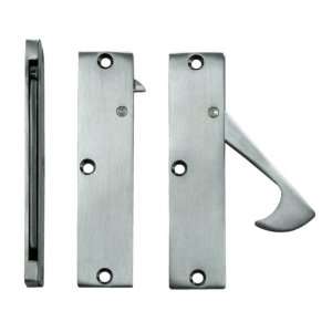   Oil Rubbed Bronze 4 1/4 Solid Brass Thin Edge Pulls for Pocket Doors