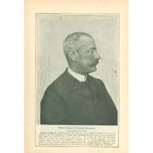  1901 Print Pierre Marie Waldeck Rousseau Prime Minister of 