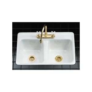  Kohler Delafield Kitchen Sink   2 Bowl   K5950 3 33